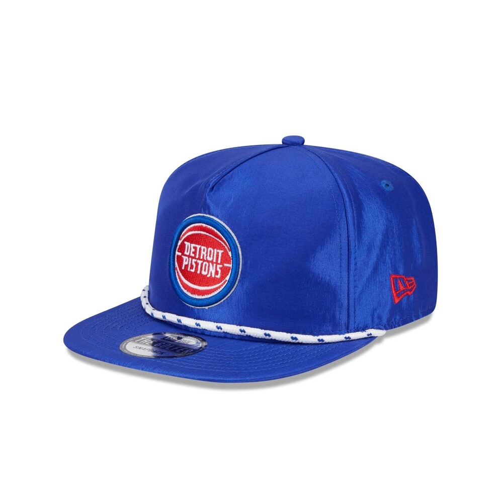 New Era Detroit Pistons Team Rope Golfer Hat - One Size